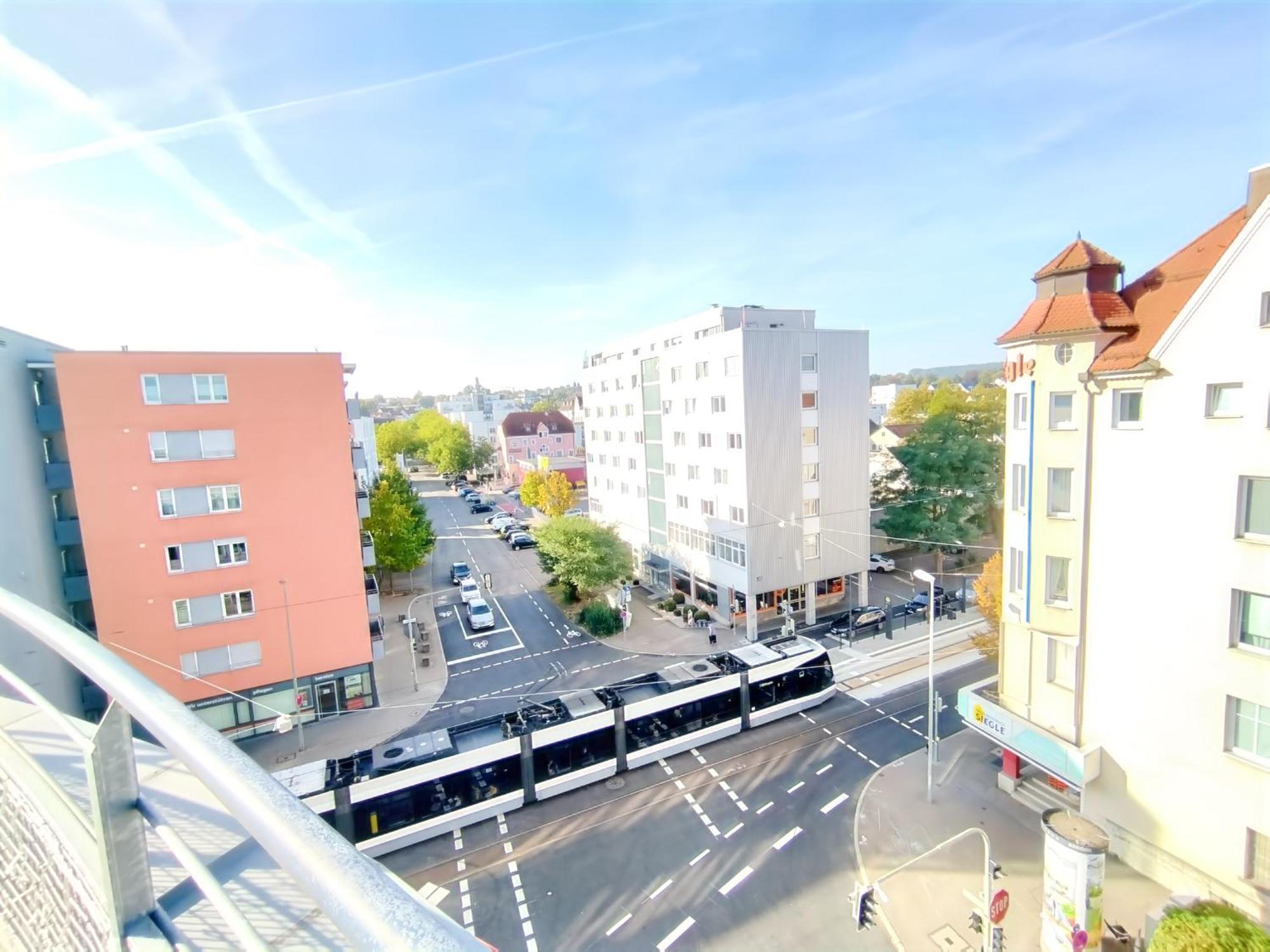 Ulmer Penthouse Fuer 7, Arbeitsplatz, Xxl-dachterrasse, Grill, Wii Apartment